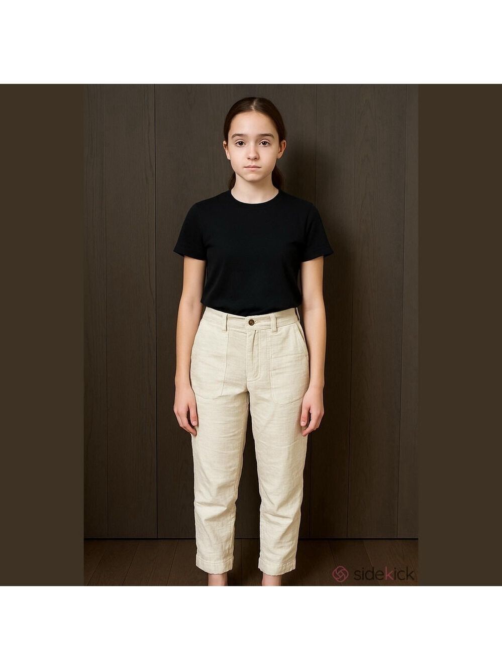 Old Navy Beige Linen Gauze Pants Size 0